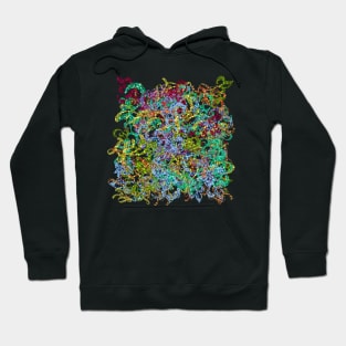 circle fill ornament stochastic Hoodie